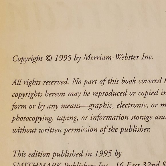 COPY - Webster's New American Crossword puzzle dictionary - Picture 7 of 9